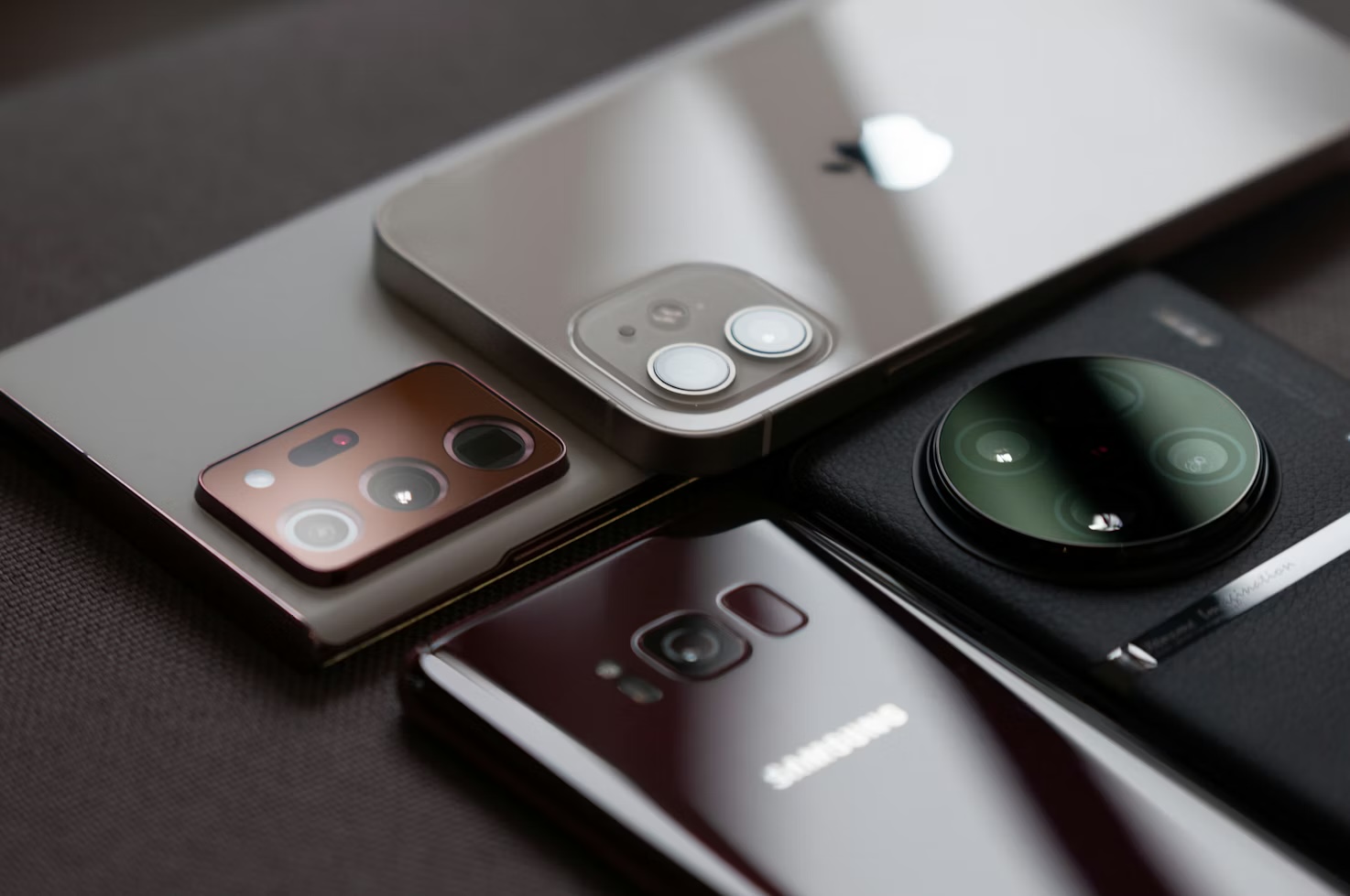 Celulares de várias marcas